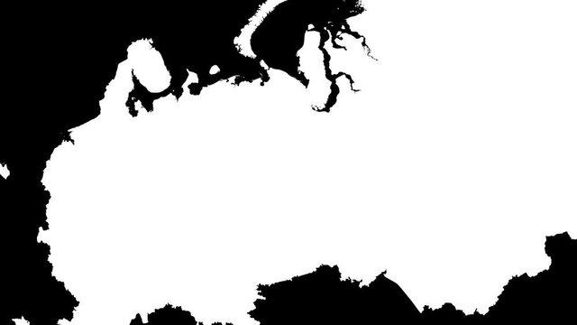 Pskov - Russia, region extruded. Bumps
