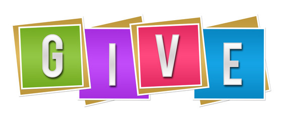 Give Colorful Blocks 