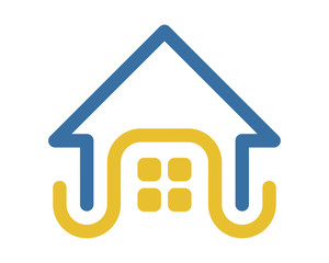 home house residential architect image icon vector