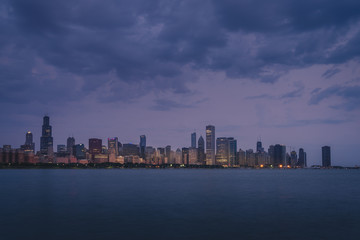 Fototapeta na wymiar Chicago skyline 