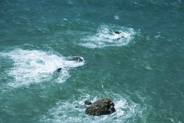 View of the sea from the westernmost point of Europe, Cabo da Roca