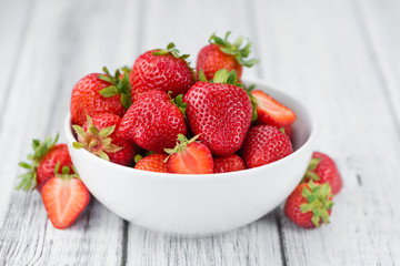 Portion of Strawberries
