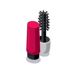 Isometric mascara icon
