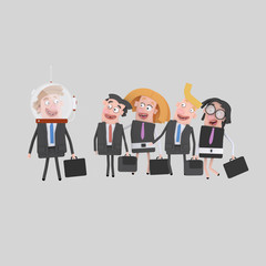 Successful teamwork

Easy combine! Custom 3d illustration contact me!