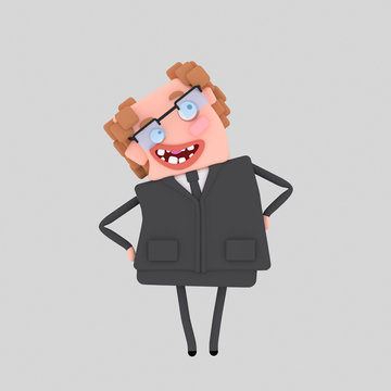 Happy and proud boss
Easy combine! Custom 3d illustration contact me!