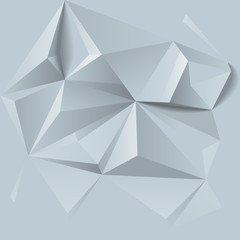 Obraz premium Abstract colorful geometric low poly background