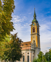 Fototapeta na wymiar St. Stefan Church, Kreuzlingen, Switzerland