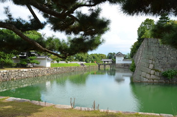 Fossato del Castello Nijo di Kyoto