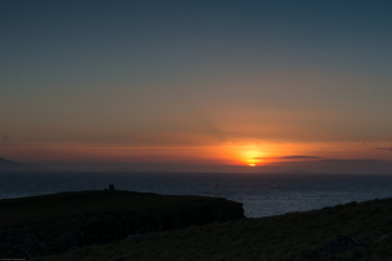 Sunset on Skye 