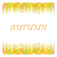 Autumn fall writing