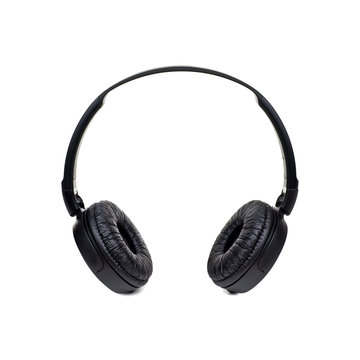 headphones are isolated on a white background
