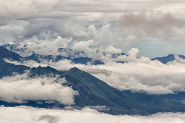 Fototapeta na wymiar the Andes in Ecuador 