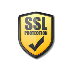 SSL Protection Shield illustration