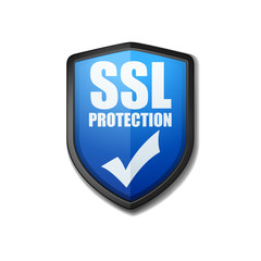 SSL Protection Shield illustration