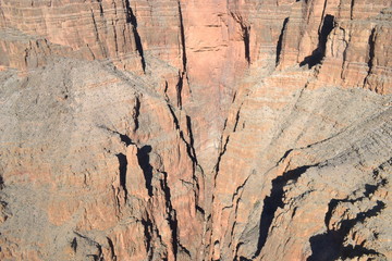View at canyons in Grand canyon west, Arizona, USA