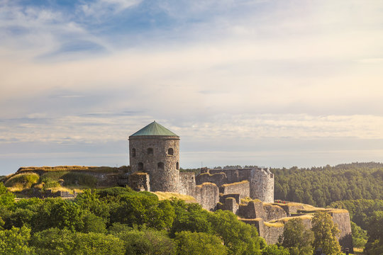 Bohus hillside fortress ruin