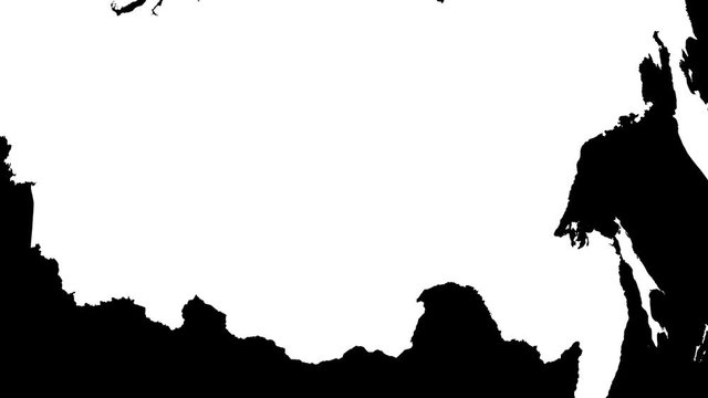 Yevrey - Russia, autonomous region extruded. Bumps shaded