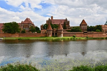 ポーランド マルボルク城 世界遺産 ドイツ騎士団 グダンスク poland Gdansk Malbork castle Germany Knights world heritage  Polska Gdańsk