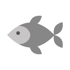 fish shop store market with freshness seafood meal vector illustration