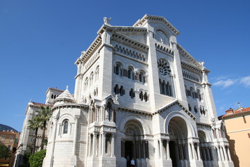 Fototapeta premium Monaco Notre Dame Immaculée Cathedrale