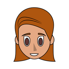 Fototapeta premium young woman icon image vector illustration design 