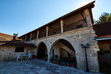 Chrysoroyiatissa Monastery, Cyprus, Panagia Chrysoroyiatissa. Orthodox monastery of the 12th...