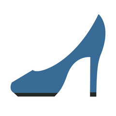 Shoes. Women high-heeled shoes. Vector illustration