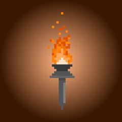 Pixel torch for games and applications