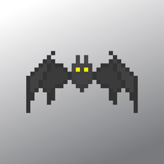 Pixel bat for games and applications