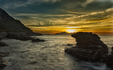 landscape in the coast