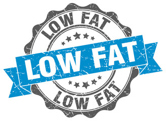 low fat stamp. sign. seal