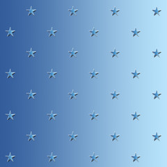 Bright and shiny background for American Holidays in the colors white and blue. American Holidays Template.