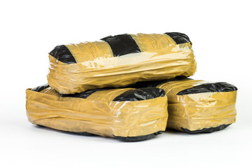 Packaging with drugs.