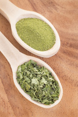 Moringa leaves and dust - Moringa oleifera