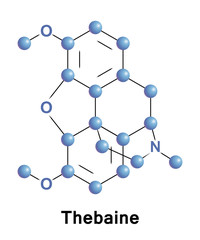 Thebaine opiate alkaloid