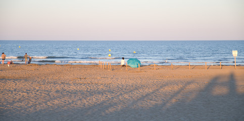 Plage des chalets, Gruissan 