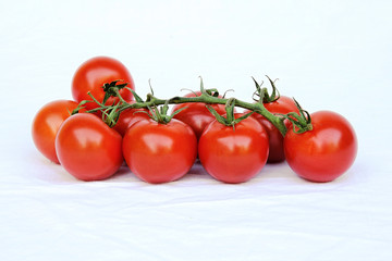 tomatoes isolated on white background