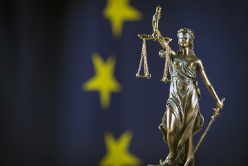 Fototapeta premium Legal office of lawyers and attorney. Judge Gavel, Scale of Justice