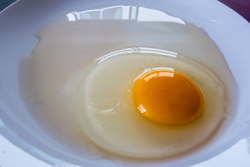 Raw egg