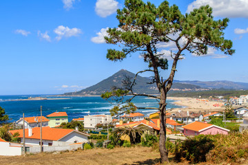 Forte de Insua em Caminha, boca do rio Minho Portugal © moedas1