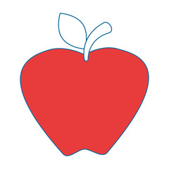apple fruit isolated icon vector illustration design