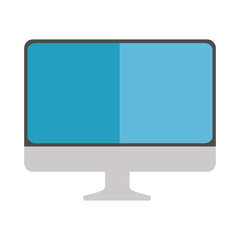 monitor computer isolated icon vector illustration design