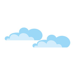 cloud sky isolated icon vector illustration design