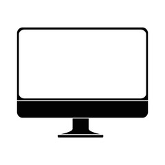 monitor computer isolated icon vector illustration design