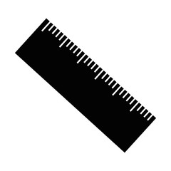 pencil school with rule vector illustration design