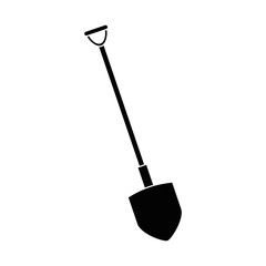 shovel construction isolated icon vector illustration design