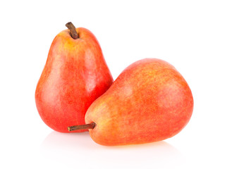 pear on white background