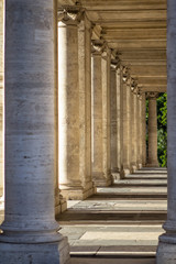 Fototapeta premium Open Loggia Palazzo Nuovo in Rome