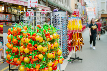 Chinatown tourist souvenir market, Singapore