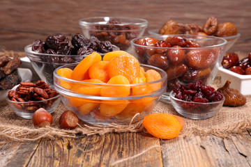 assorted fruit dried